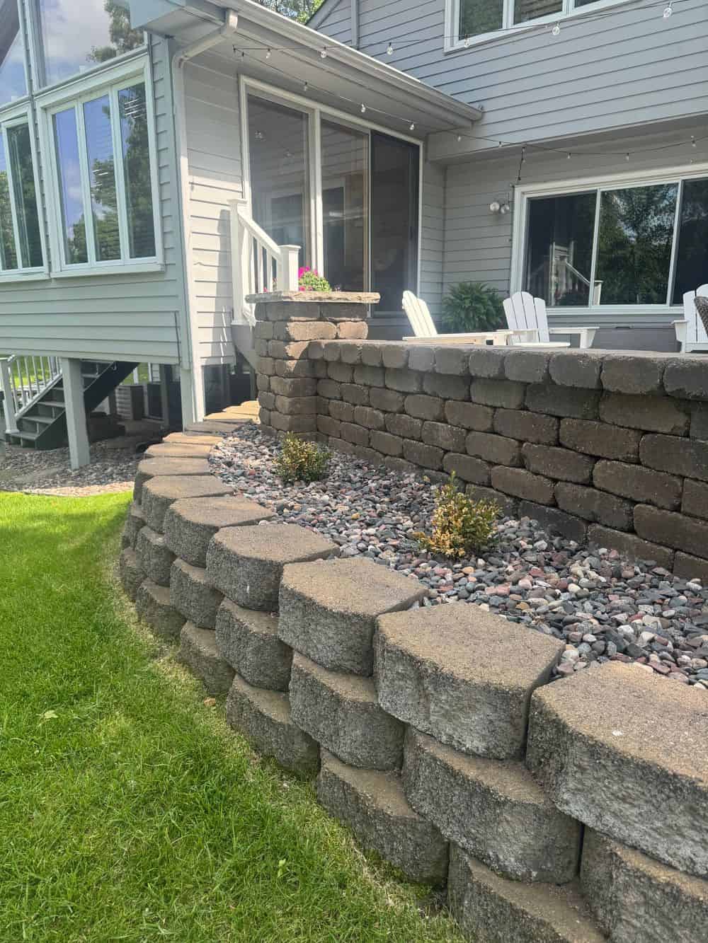 Retaining Wall Construction image