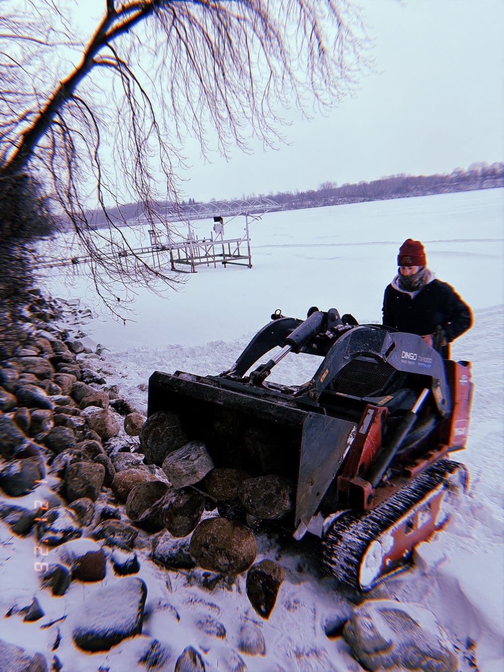 Project Boulder Installation on Rice Lake in Maple Grove image
