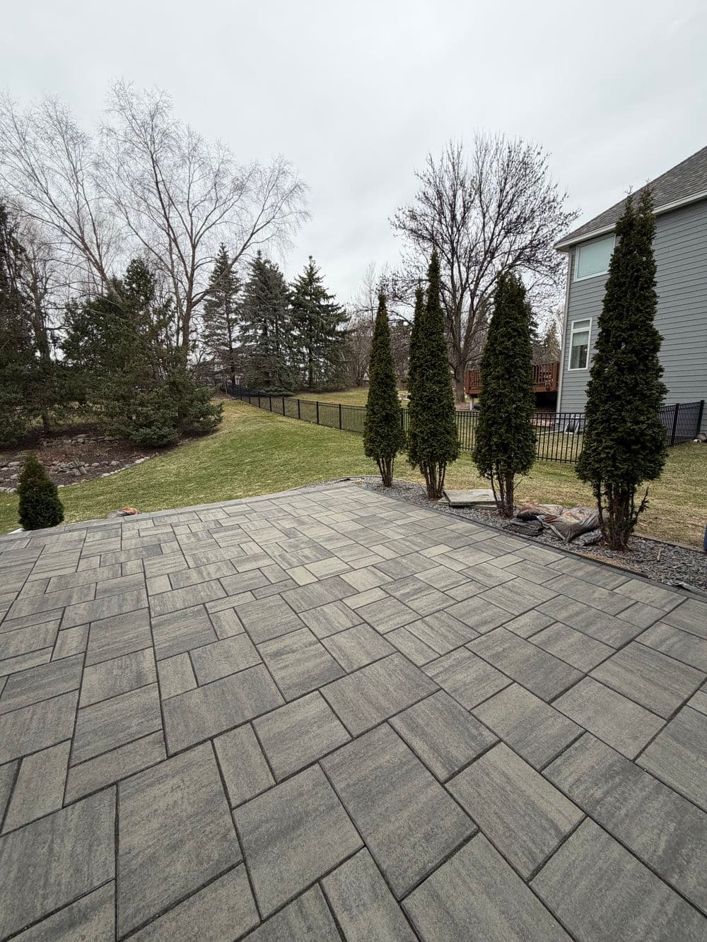 Paver Patio and Retaining Wall Build in Plymouth MN image