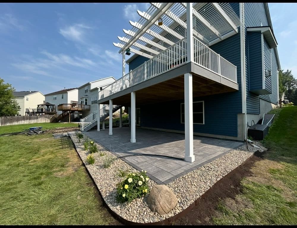 Gallery photos for Stunning County Materials Paver Patio in Maple Grove: Image #1