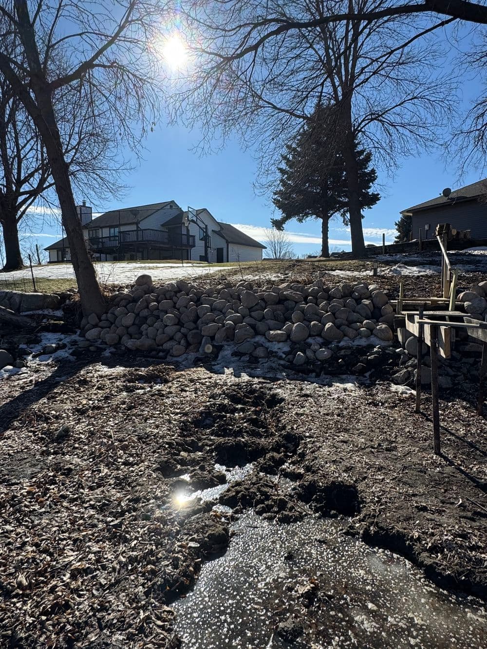 Erosion Control at Rice Lake in Maple Grove image