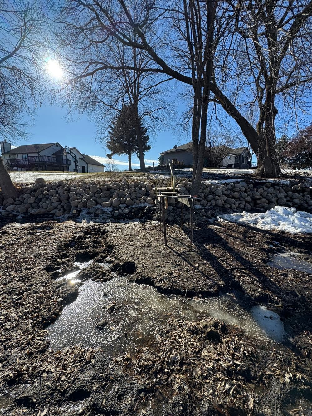 Gallery photos for Erosion Control at Rice Lake in Maple Grove: Image #1