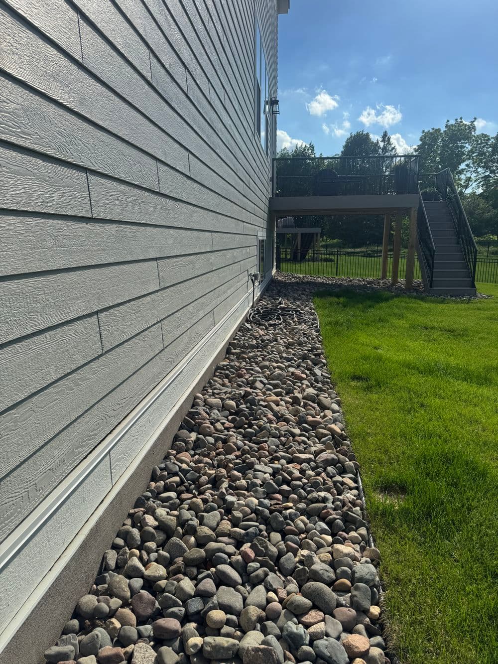 Gallery photos for River Rock Foundation Border Install in Plymouth Minnesota: Image #3